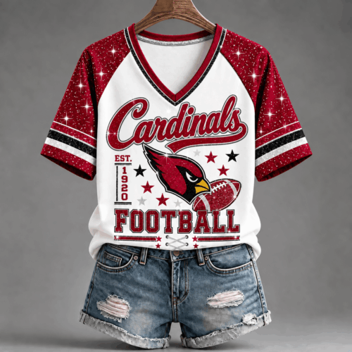 Arizona Cardinals | Premium NFL Starry Spirit V-neck NY