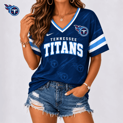Tennessee Titans | Premium NFL Team Spirit V-Neck Shirt NY