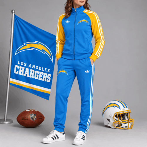 Los Angeles Chargers | Premium NFL Women’s Athletic Jacket & Jogger Set NY