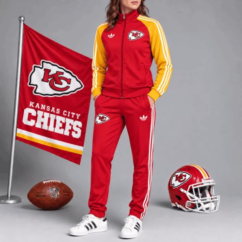 Kansas City Chiefs | Premium NFL Women’s Athletic Jacket & Jogger Set NY