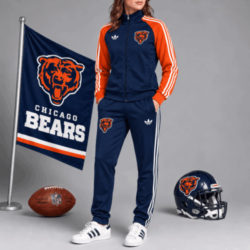 Chicago Bears | Premium NFL Women’s Athletic Jacket & Jogger Set NY