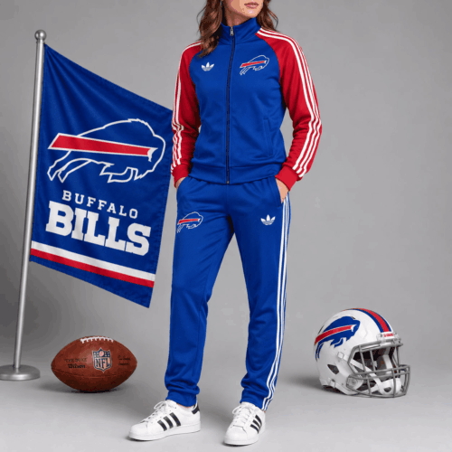 Buffalo Bills | Premium NFL Women’s Athletic Jacket & Jogger Set NY