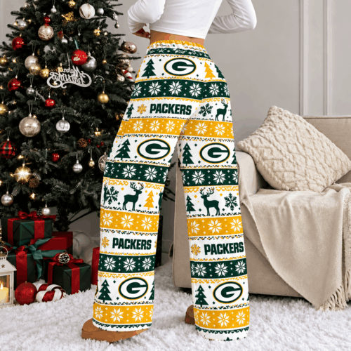 Green Bay Packers | Premium NFL Christmas Casual Pants TD
