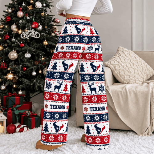 Houston Texans | Premium NFL Christmas Casual Pants TD
