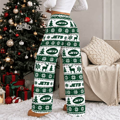 New York Jets | Premium NFL Christmas Casual Pants TD