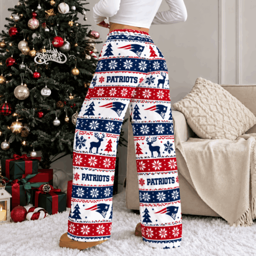 New England Patriots | Premium NFL Christmas Casual Pants TD