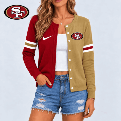 San Francisco 49ers | Premium NFL Team Spirit Cardigan NY