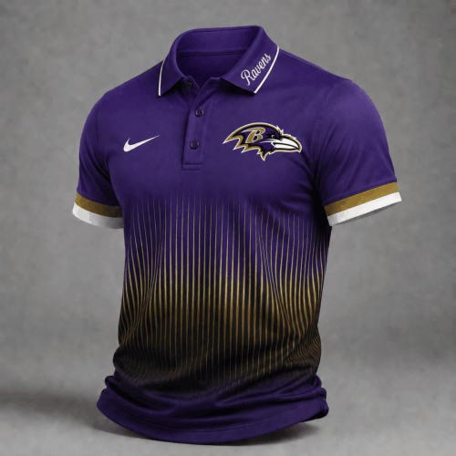 Baltimore Ravens | Premium NFL Performance Polo Shirt NDN