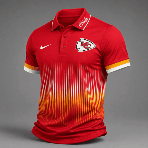 Kansas City Chiefs | Premium NFL Performance Polo Shirt NDN