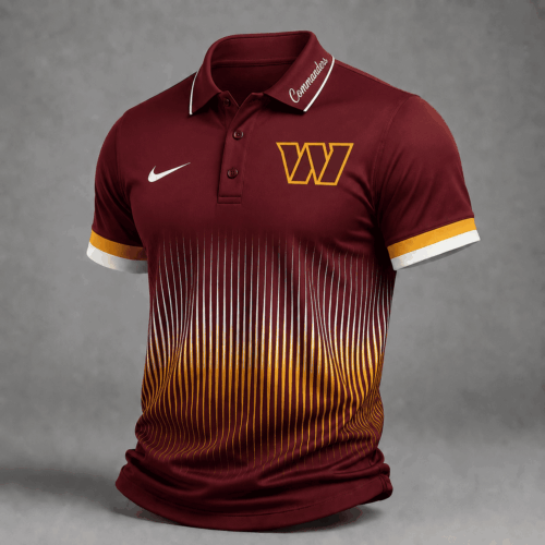 Washington Commanders | Premium NFL Performance Polo Shirt NDN