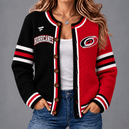 Carolina Hurricanes | Premium NHL Game Ready Cardigan NY