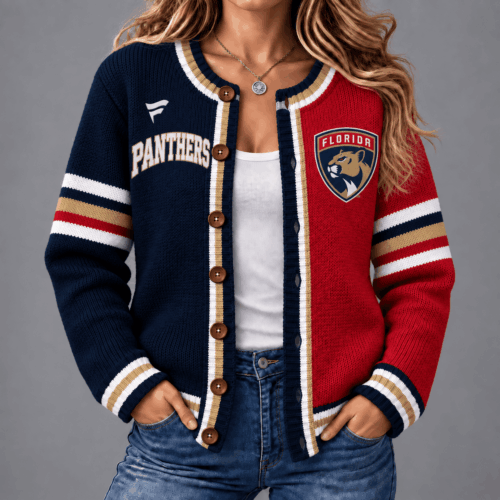 Florida Panthers | Premium NHL Game Ready Cardigan NY