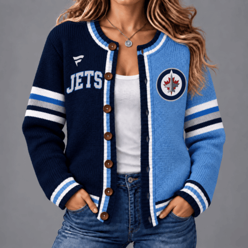 Winnipeg Jets | Premium NHL Game Ready Cardigan NY