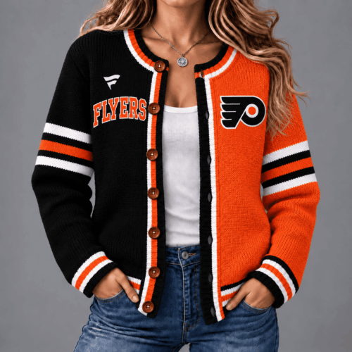 Philadelphia Flyers | Premium NHL Game Ready Cardigan NY
