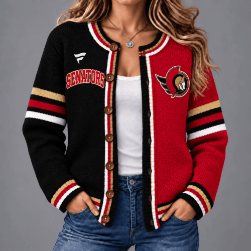Ottawa Senators | Premium NHL Game Ready Cardigan NY