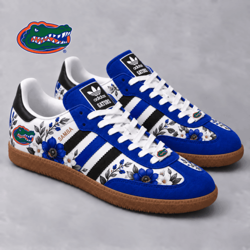 Florida Gators | Premium NCAA Heritage Floral Samba Shoes NX