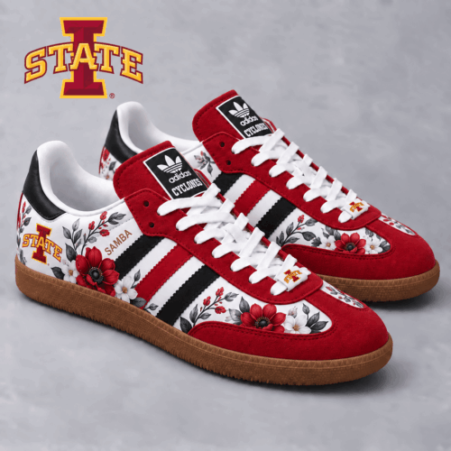 Iowa State Cyclones | Premium NCAA Heritage Floral Samba Shoes NX