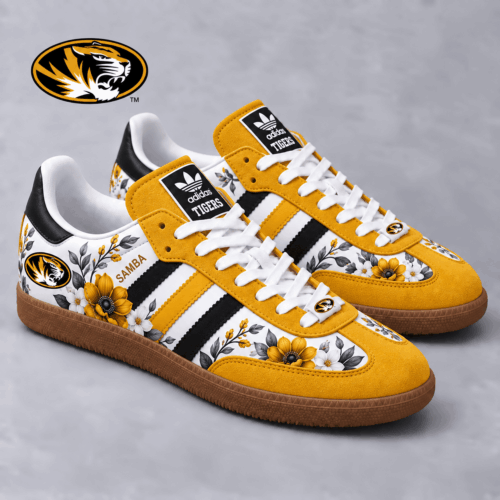 Missouri Tigers | Premium NCAA Heritage Floral Samba Shoes NX