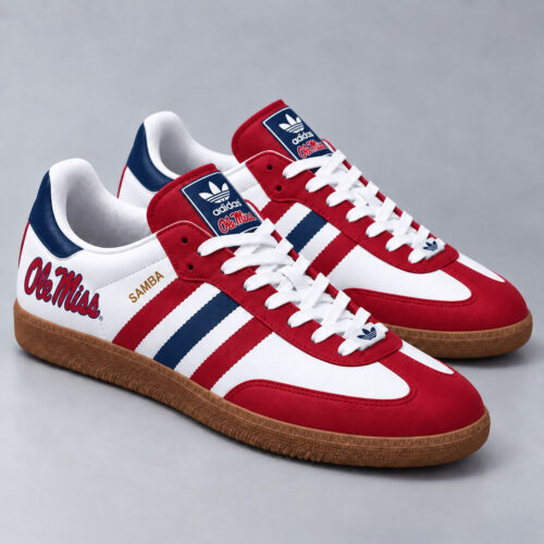 Ole Miss Rebels | Premium NCAA Team Pride Samba Shoes NY