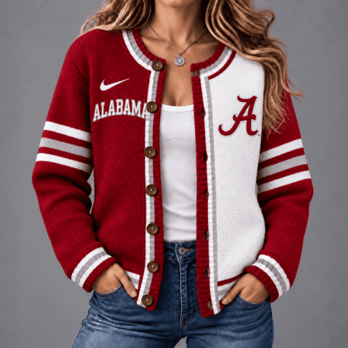 Alabama Crimson Tide | Premium NCAA Game Ready Cardigan NY