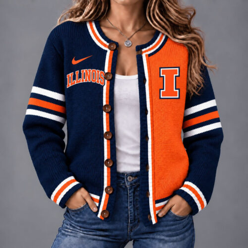 Illinois Fighting Illini | Premium NCAA Game Ready Cardigan NY