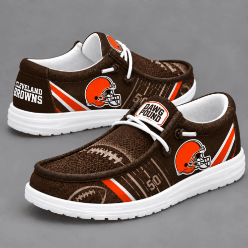 Cleveland Browns | Premium NFL Team Ready Loafer Shoes NY