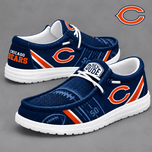 Chicago Bears | Premium NFL Team Ready Loafer Shoes NY