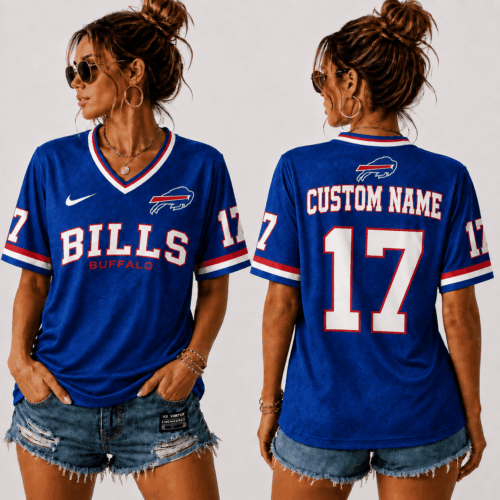 Buffalo Bills | Premium NFL Sunday Street V-Neck Jersey NTT