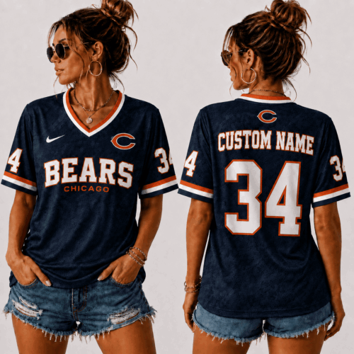 Chicago Bears | Premium NFL Sunday Street V-Neck Jersey NTT