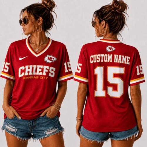 Kansas City Chiefs | Premium NFL Sunday Street V-Neck Jersey NTT