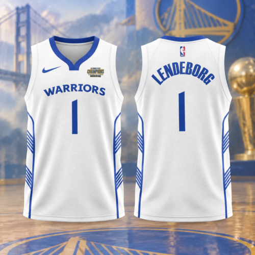 Golden State Warriors 2026 Summer League All-Over Print Basketball Jersey - White