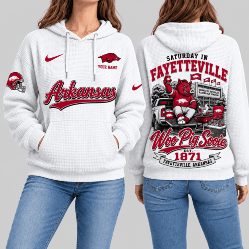 Arkansas Razorbacks | NCAA Saturday Gameday Waffle Hoodie TD