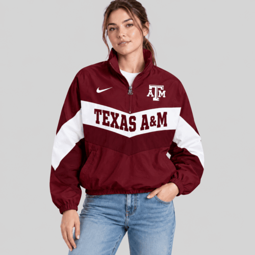 Texas A&M Aggies | NCAA Chevron Wordmark Zip Jacket TD