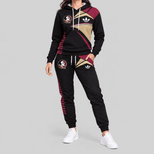 Florida State Seminoles | NCAA Geometric Panel Tracksuit Set TD