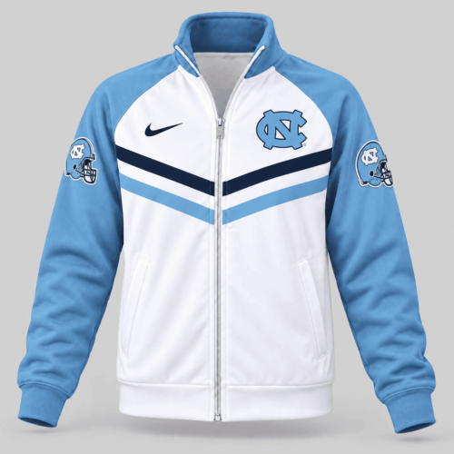 North Carolina Tar Heels | NCAA Chevron Stripe Track Jacket TD