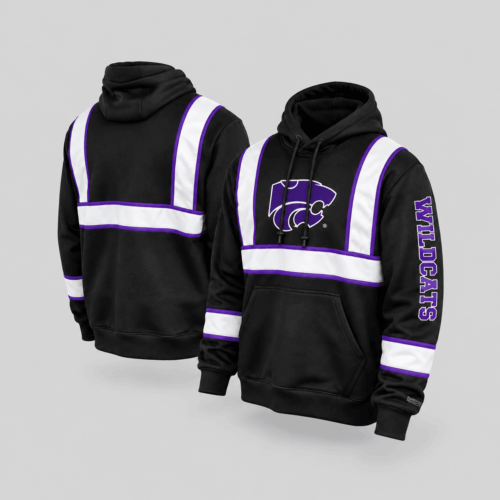 Kansas State Wildcats | NCAA Reflective Stripe Hoodie TD