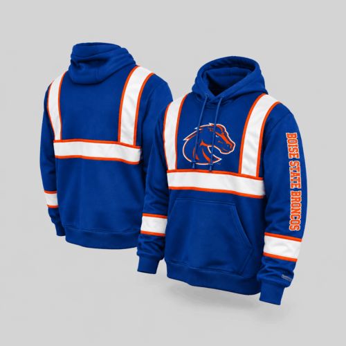 Boise State Broncos | NCAA Reflective Stripe Hoodie TD