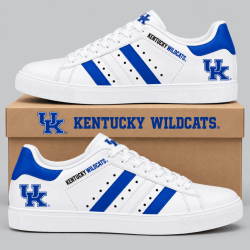 Kentucky Wildcats | NCAA Stripe Low Top Sneakers TD