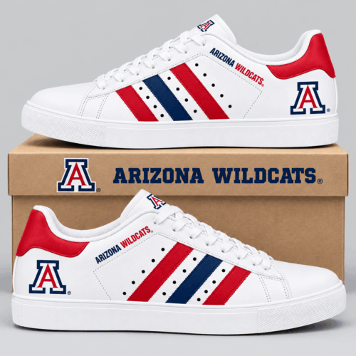 Arizona Wildcats | NCAA Stripe Low Top Sneakers TD