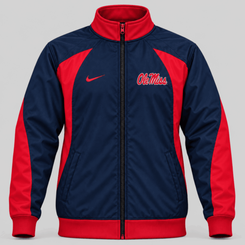 Ole Miss Rebels | NCAA Side Panel Track Jacket TD