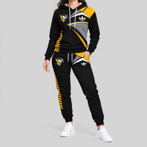 Pittsburgh Penguins | NHL Geometric Panel Tracksuit Set TD