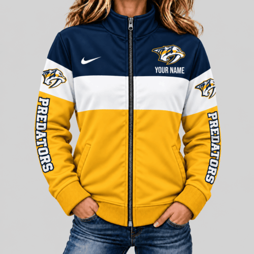 Nashville Predators | NHL Color Block Mascot Sleeve Jacket TD