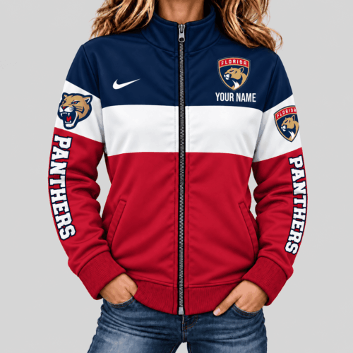 Florida Panthers | NHL Color Block Mascot Sleeve Jacket TD