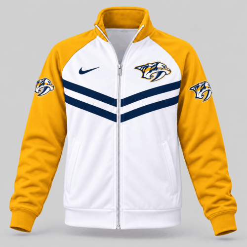 Nashville Predators | NHL Chevron Stripe Track Jacket TD