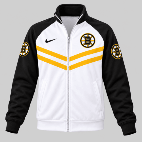 Boston Bruins | NHL Chevron Stripe Track Jacket TD
