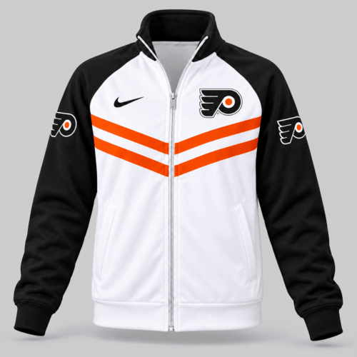 Philadelphia Flyers | NHL Chevron Stripe Track Jacket TD