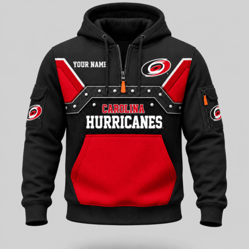 Carolina Hurricanes | NHL Utility Panel Half Zip Hoodie TD