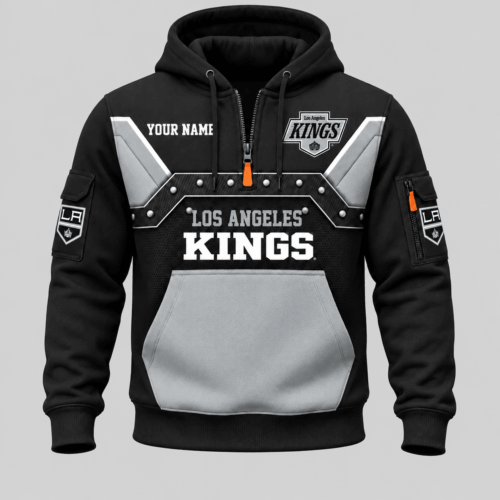 Los Angeles Kings | NHL Utility Panel Half Zip Hoodie TD
