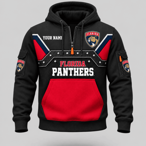 Florida Panthers | NHL Utility Panel Half Zip Hoodie TD