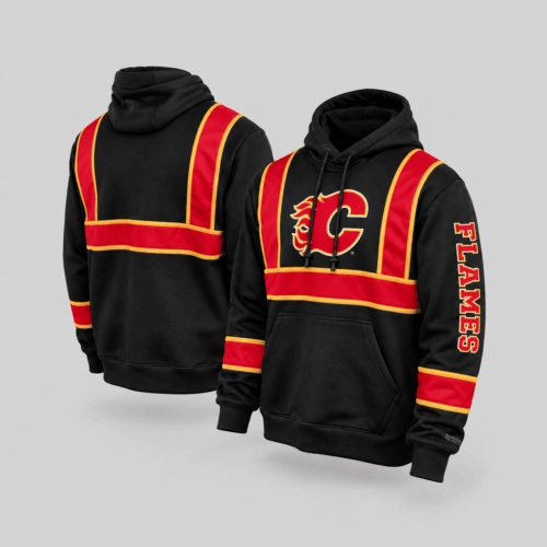 Calgary Flames | NHL Reflective Stripe Hoodie TD